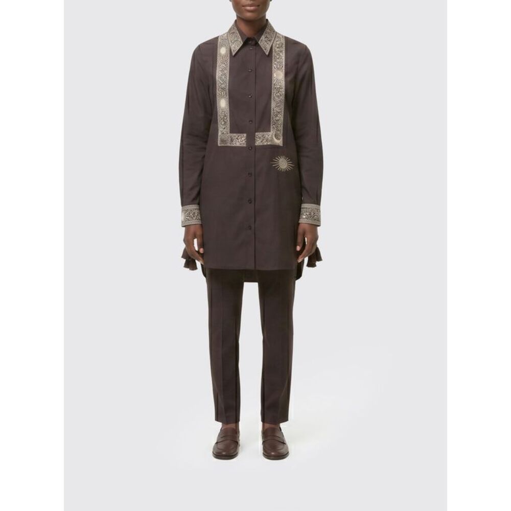 Burberry Dress Woman Burnt
